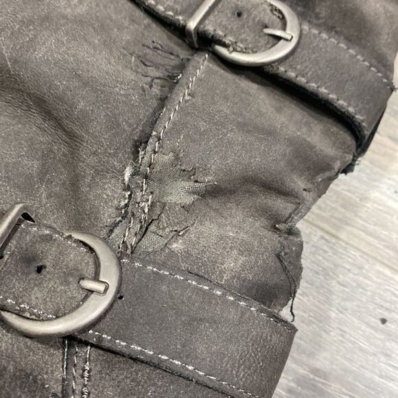 Candies Distressed Boots - Picture 5 of 7